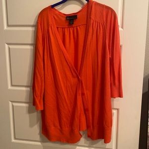 GUC Lane Bryant 3/4 sleeve button up cardigan size 22/24